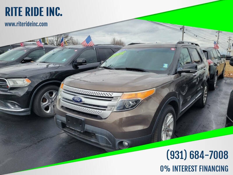 2015 Ford Explorer for sale at RITE RIDE INC. - Rite Ride Inc 2 in Shelbyville TN