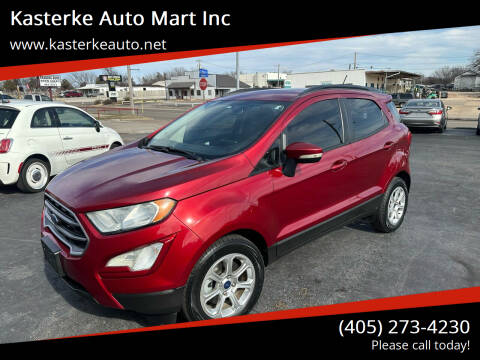 2018 Ford EcoSport for sale at Kasterke Auto Mart Inc in Shawnee OK