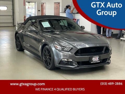 2016 Ford Mustang for sale at GTX Auto Group in West Chester OH