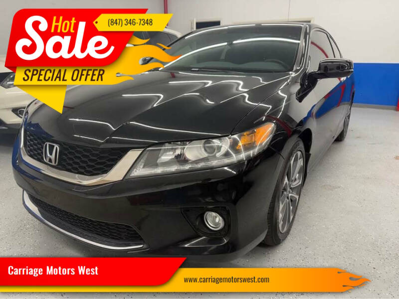 2013 Honda Accord for sale at Carriage Motors West in Fox Lake IL