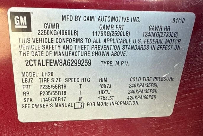 2010 GMC Terrain SLT-1