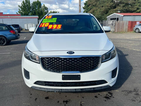 2015 Kia Sedona for sale at Low Price Auto and Truck Sales, LLC in Salem OR