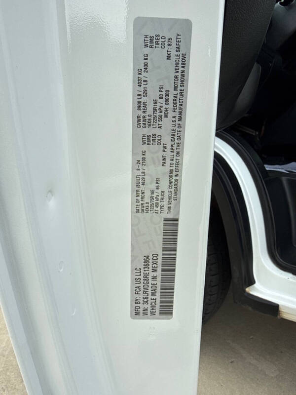 2024 RAM ProMaster