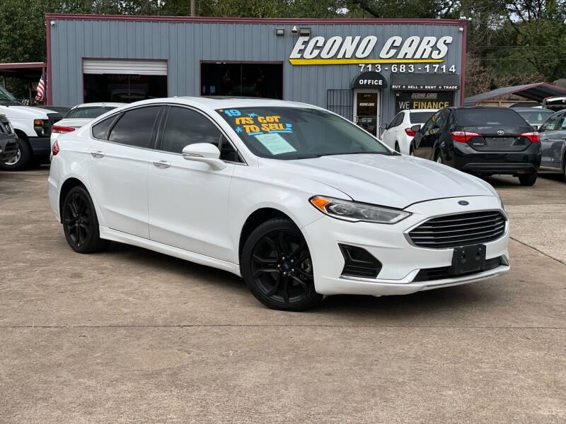 2019 Ford Fusion for sale at Econo Cars in Houston TX