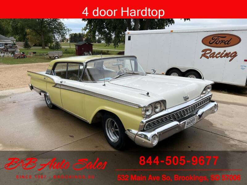 1959 Ford Galaxie for sale at B & B Auto Sales in Brookings SD