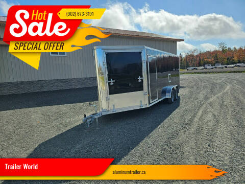 2024 A Sno Pro 7x23 Pro Pack sled Trailer for sale at Trailer World in Brookfield NS