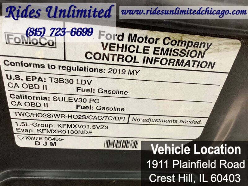 2019 Ford Fusion SEL