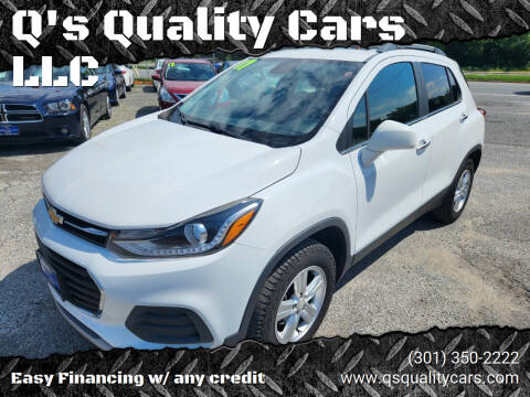 2017 Chevrolet Trax for sale at Q's Quality Cars LLC in Capitol Heights MD