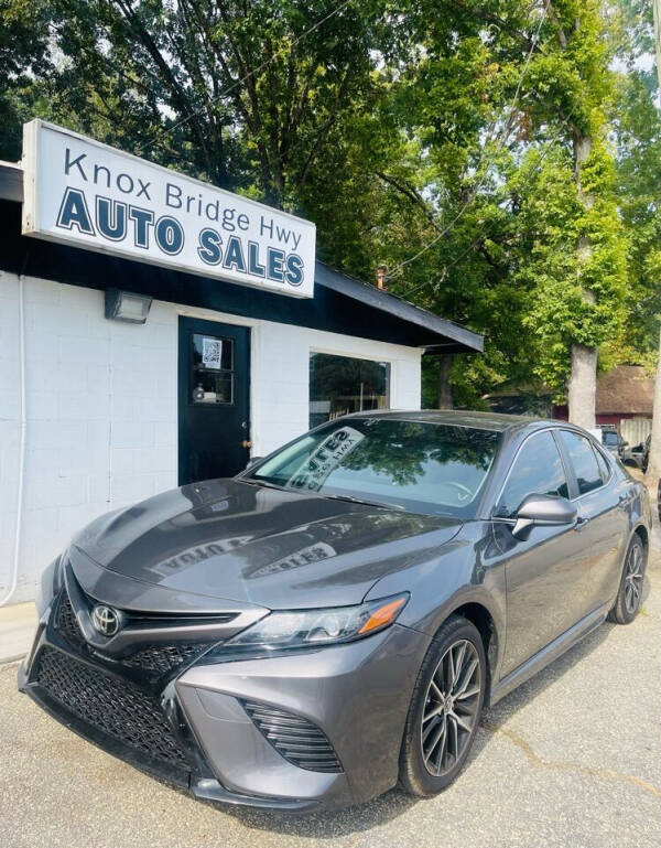 2021 Toyota Camry for sale at Knox Bridge Hwy Auto Sales in Canton GA