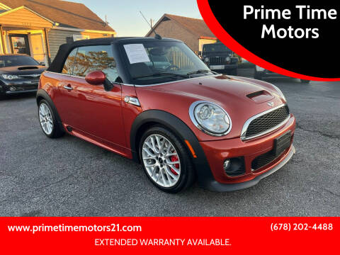 2015 MINI Convertible for sale at Prime Time Motors in Marietta GA