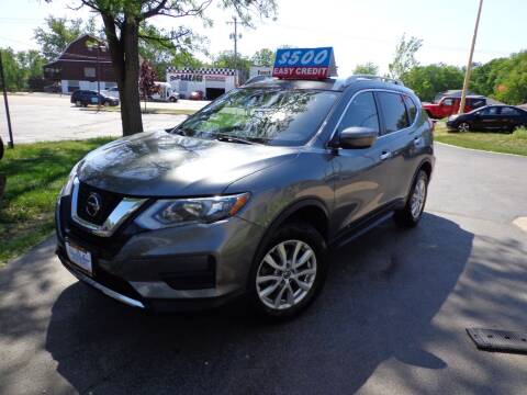 2019 Nissan Rogue for sale at North American Credit Inc. in Waukegan IL