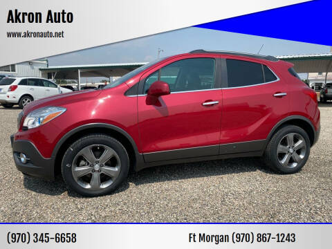 2013 Buick Encore for sale at Akron Auto in Akron CO