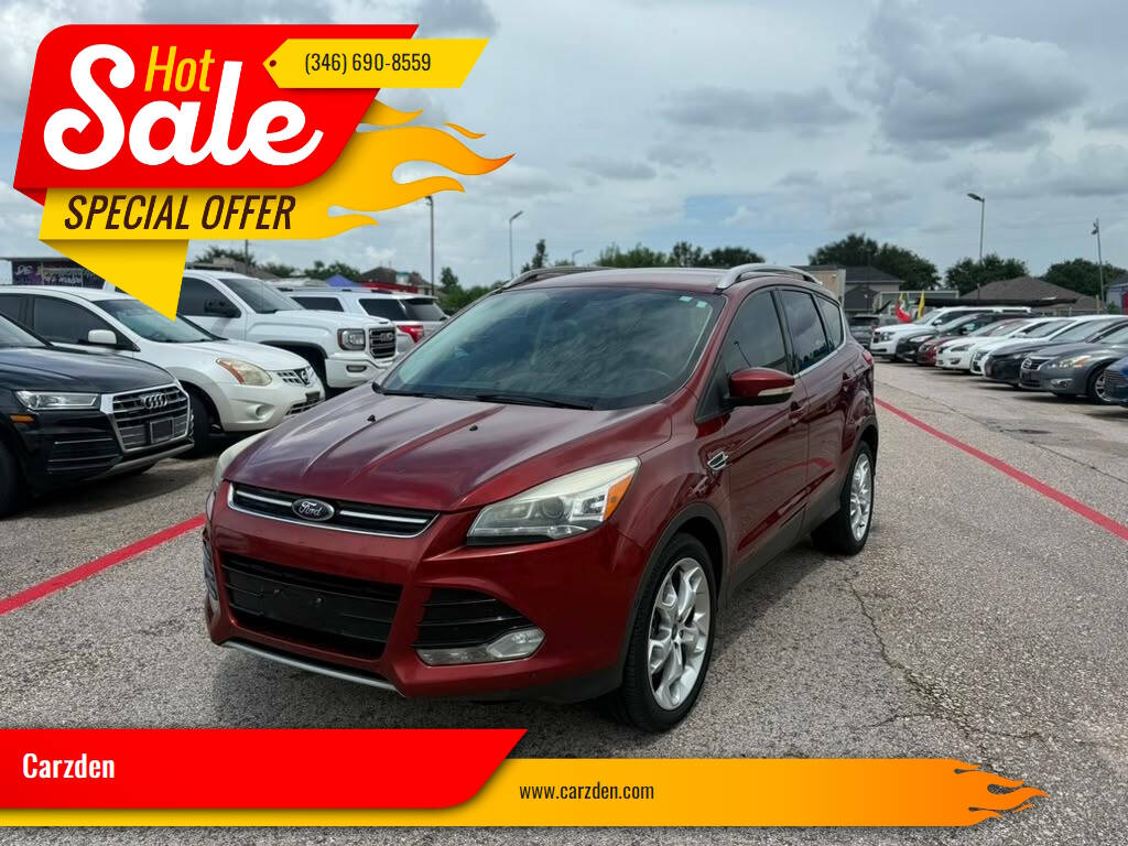 Red 2014 Ford Escape SUV / Crossover Front-Wheel Drive 6-Speed Automatic