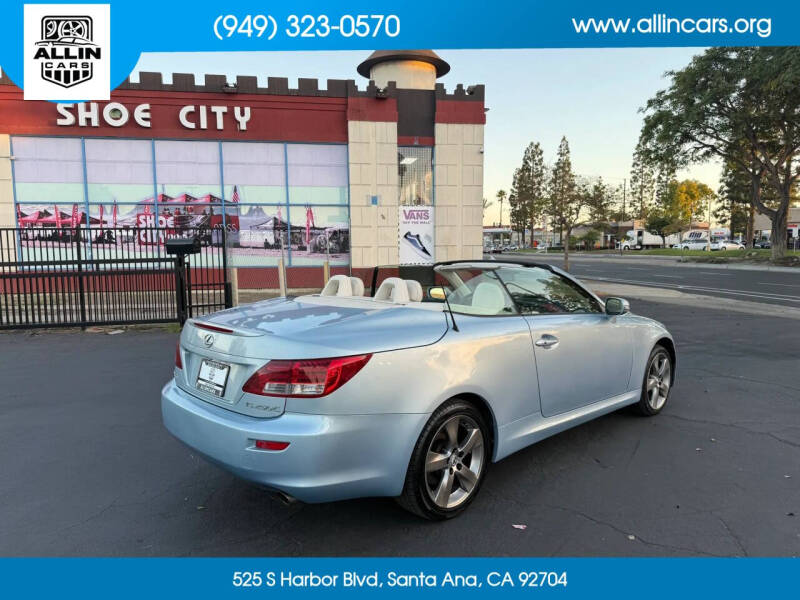 2010 Lexus IS 250C