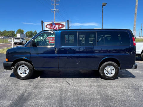 2014 Chevrolet Express for sale at MYLENBUSCH AUTO SOURCE in O'Fallon MO