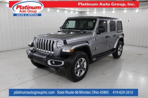 2020 Jeep Wrangler Unlimited for sale at Platinum Auto Group Inc. in Minster OH