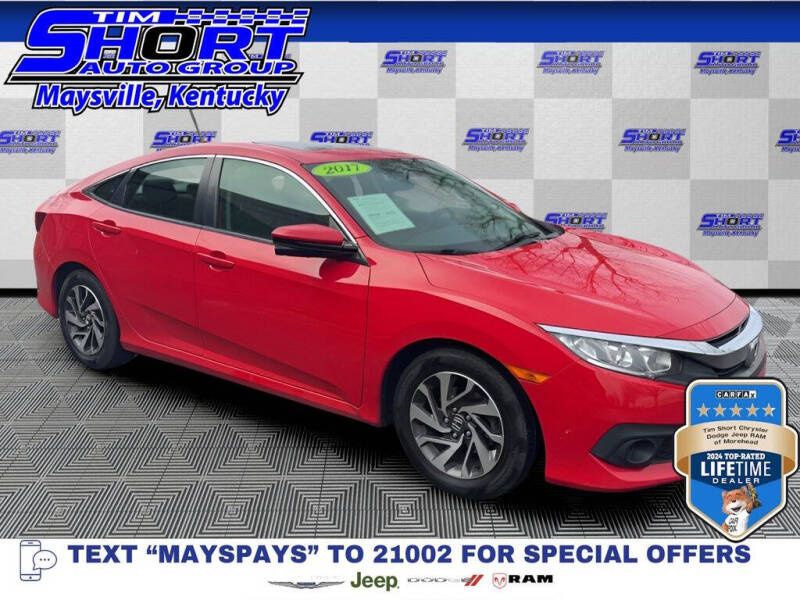 2017 Honda Civic for sale at Tim Short CDJR of Maysville in Maysville KY