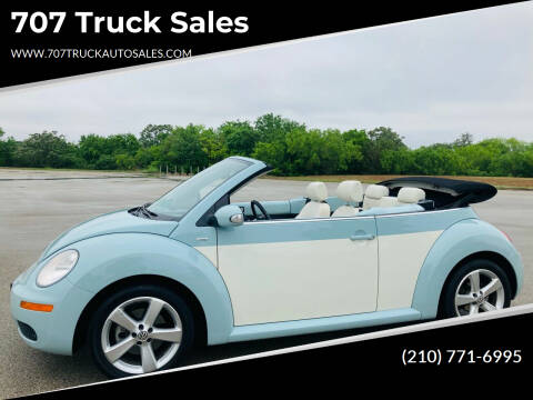 2010 Volkswagen New Beetle Convertible for sale at BRACKEN MOTORS in San Antonio TX