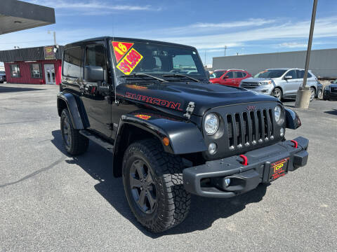 2018 Jeep Wrangler JK for sale at Top Line Auto Sales in Idaho Falls ID