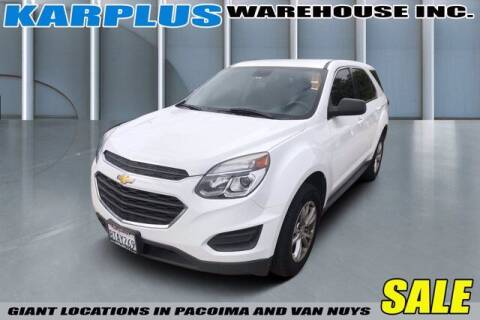 2017 Chevrolet Equinox for sale at Karplus Warehouse in Pacoima CA