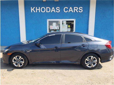 2017 Honda Civic for sale at Khodas Cars in Gilroy CA