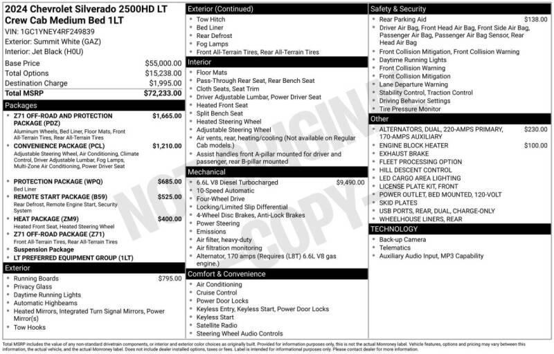 2024 Chevrolet Silverado 2500HD