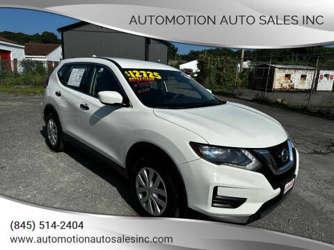 2017 Nissan Rogue for sale at Automotion Auto Sales Inc in Kingston NY