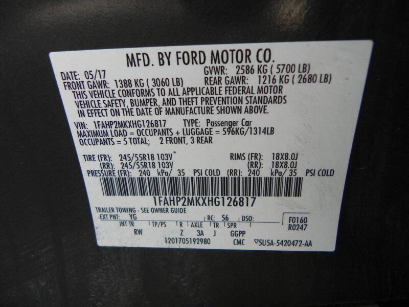 2017 Ford Taurus Police Interceptor