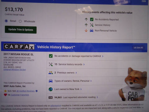 2017 Nissan Rogue SL