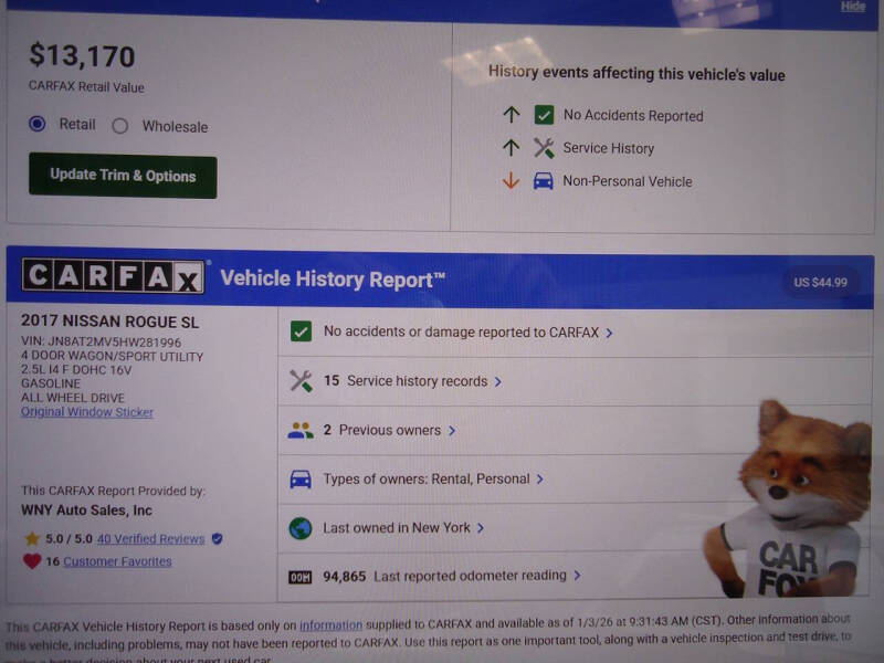 2017 Nissan Rogue SL