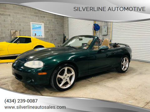 2001 Mazda MX-5 Miata for sale at Silverline Automotive in Lynchburg VA