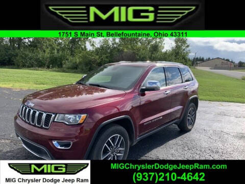 2021 Jeep Grand Cherokee for sale at MIG Chrysler Dodge Jeep Ram in Bellefontaine OH