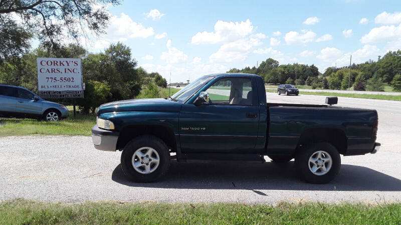 1997 Dodge Ram Pickup 1500 for sale at Corkys Cars Inc in Augusta KS