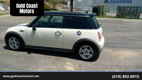 2006 MINI Cooper for sale at Gold Coast Motors in Lemon Grove CA