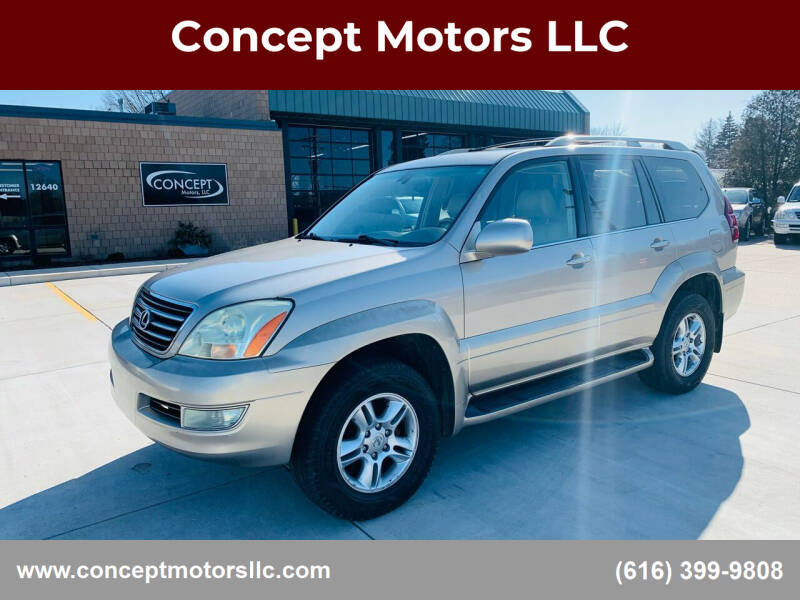 2005 Lexus GX 470 for sale at Concept Motors LLC in Holland MI