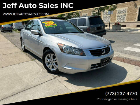 2010 Honda Accord for sale at Jeff Auto Sales INC in Chicago IL