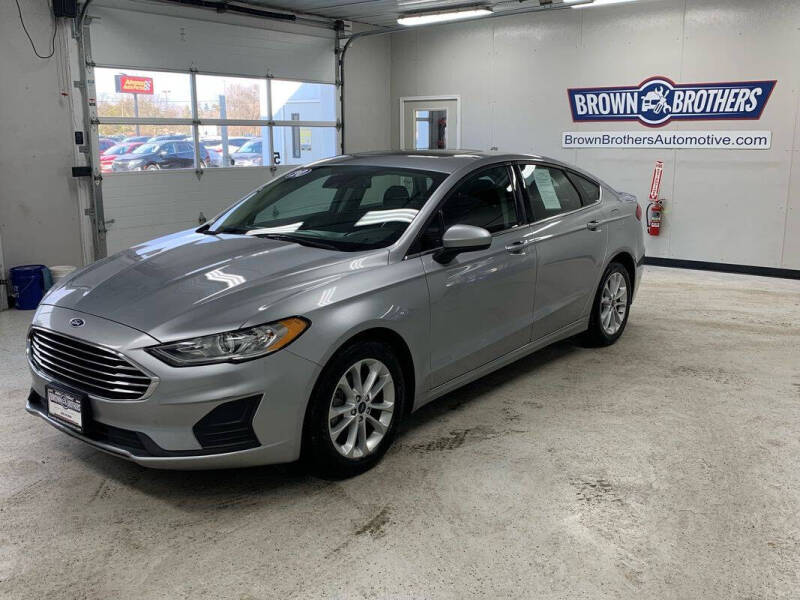 2020 Ford Fusion for sale at Brown Brothers Automotive Sales And Service LLC in Hudson Falls NY