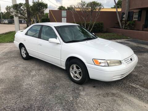 1997 Toyota Camry for sale at Clean Florida Cars in Pompano Beach FL