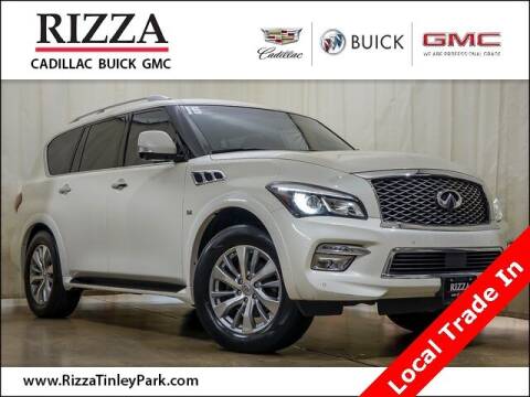 2015 Infiniti QX80 for sale at Rizza Buick GMC Cadillac in Tinley Park IL