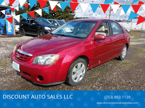 2006 Kia Spectra for sale at DISCOUNT AUTO SALES LLC in Spanaway WA
