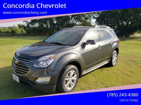 2017 Chevrolet Equinox for sale at Concordia Chevrolet in Concordia KS