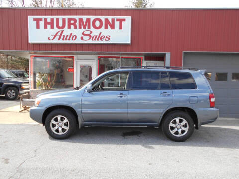 2007 Toyota Highlander for sale at THURMONT AUTO SALES in Thurmont MD