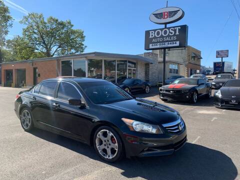 2012 Honda Accord for sale at BOOST AUTO SALES in Saint Louis MO