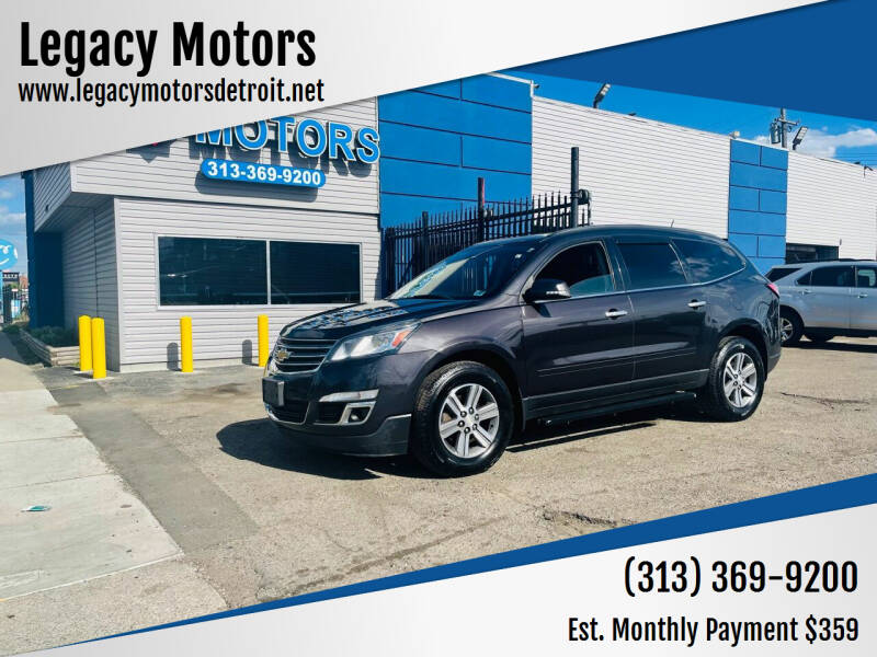2016 Chevrolet Traverse for sale at Legacy Motors in Detroit MI