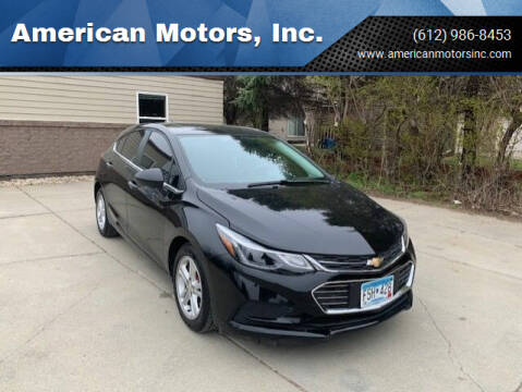 2018 Chevrolet Cruze for sale at American Motors, Inc. in Farmington MN