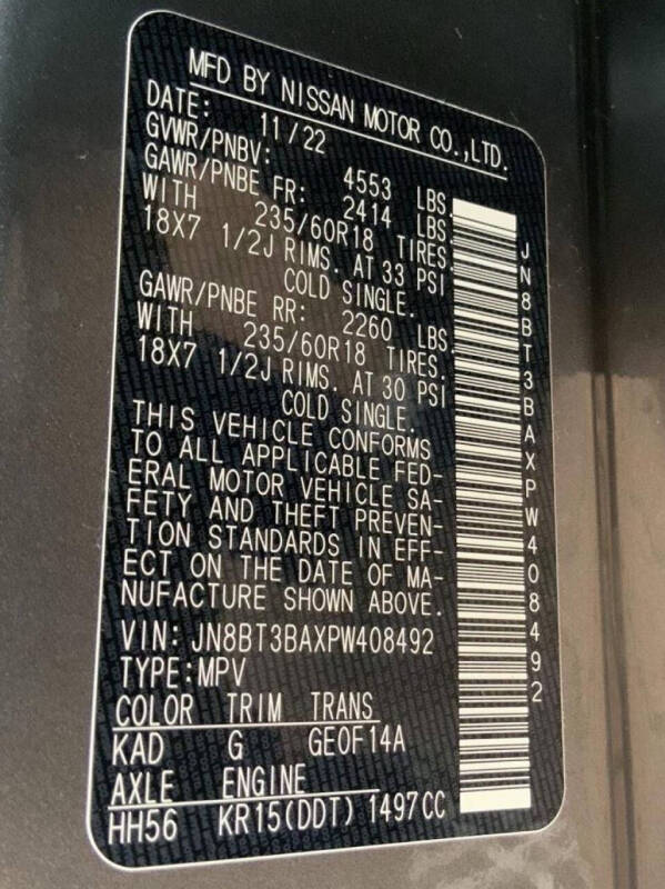 2023 Nissan Rogue SV