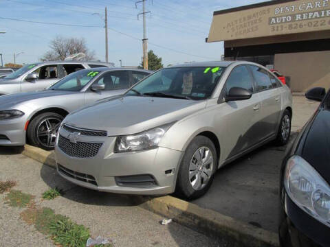 2014 Chevrolet Cruze for sale at BEST DEALS AUTO SALES DETROIT in Detroit MI