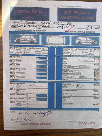 2014 Honda Accord EX-L