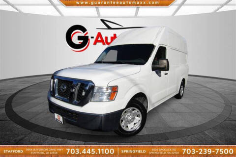 2013 Nissan NV for sale at Guarantee Automaxx in Stafford VA