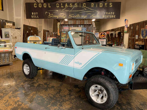 1980 International Scout II Rallye  4X4 for sale at Cool Classic Rides in Redmond OR